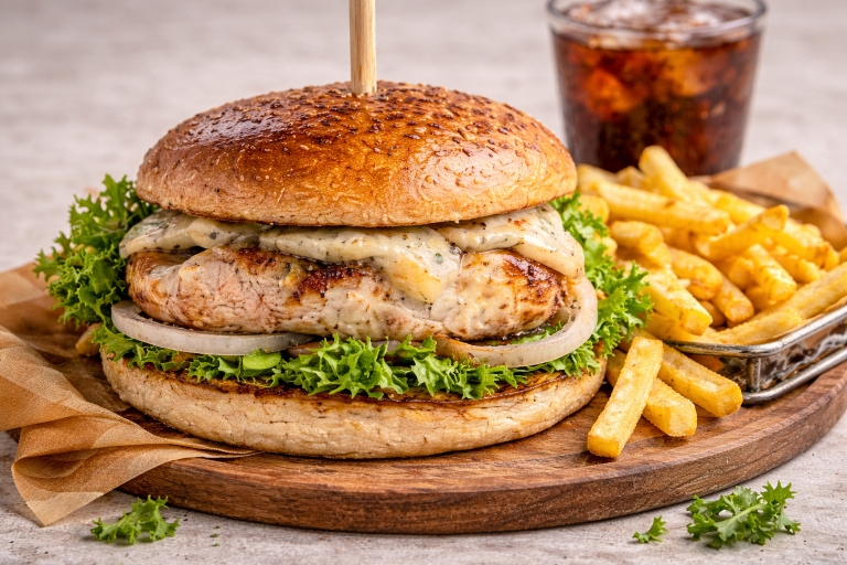 Chicken Breast Burger